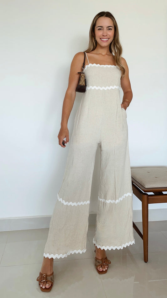 Sandy Wide Leg Jumpsuit